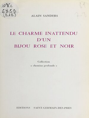 cover image of Le charme inattendu d'un bijou rose et noir